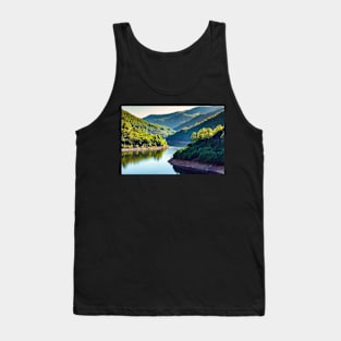 Lake between mountains Tank Top